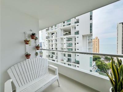 Apartamento de 3 alcobas en venta en Zona Residencial Marbella, Cartagena, 108 m² · foto 6 de 20