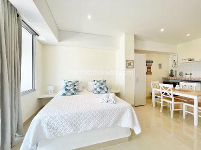 Apartamento de 1 alcoba en venta en Zona Residencial Crespo, Cartagena, 43 m² · foto 4 de 20