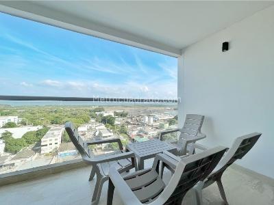 Apartamento de 1 alcoba en venta en Zona Residencial Crespo, Cartagena, 43 m² · foto 11 de 20