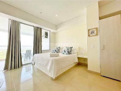 Apartamento de 1 alcoba en venta en Zona Residencial Crespo, Cartagena, 43 m² · foto 18 de 20