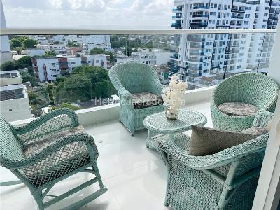 Apartamento de 3 alcobas en venta en Zona Residencial Crespo, Cartagena, 123 m² · foto 6 de 14