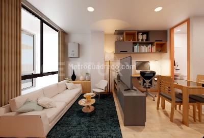 Apartamento de 1 alcoba en venta en Bonanza, Bogotá, 42 m² · foto 3 de 10