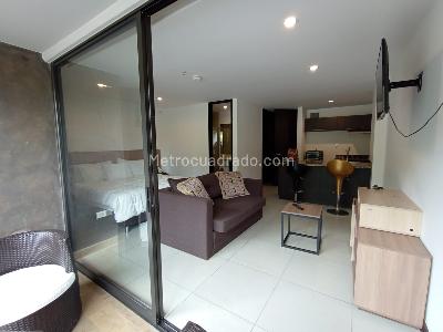 Apartamento de 1 alcoba en arriendo en Vereda La Convencion, Rionegro, 42 m² · foto 3 de 8
