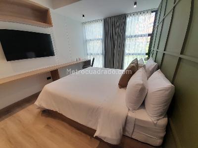 Apartamento de 1 alcoba en arriendo en Conquistadores, Medellín, 30 m² · foto 5 de 12