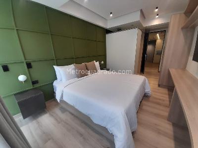 Apartamento de 1 alcoba en arriendo en Conquistadores, Medellín, 30 m² · foto 8 de 12