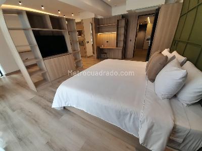 Apartamento de 1 alcoba en arriendo en Conquistadores, Medellín, 40 m² · foto 6 de 13