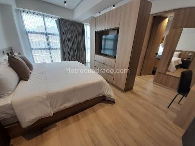 Apartamento de 1 alcoba en arriendo en Conquistadores, Medellín, 40 m² · foto 3 de 14