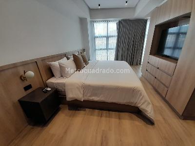 Apartamento de 1 alcoba en arriendo en Conquistadores, Medellín, 40 m² · foto 6 de 14
