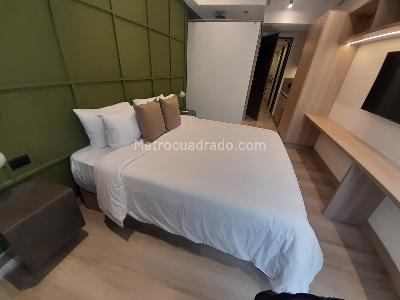Apartamento de 1 alcoba en arriendo en Conquistadores, Medellín, 30 m² · foto 3 de 10