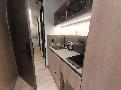 Apartamento de 1 alcoba en arriendo en Conquistadores, Medellín, 30 m² · foto 9 de 10
