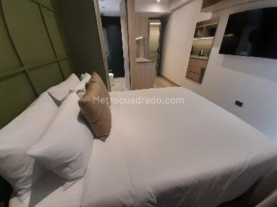 Apartamento de 1 alcoba en arriendo en Conquistadores, Medellín, 30 m² · foto 2 de 11
