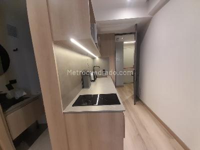 Apartamento de 1 alcoba en arriendo en Conquistadores, Medellín, 30 m² · foto 8 de 11