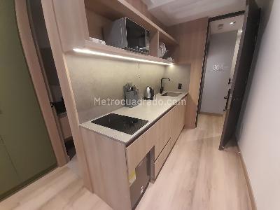 Apartamento de 1 alcoba en arriendo en Conquistadores, Medellín, 30 m² · foto 10 de 11