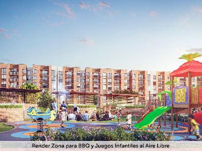 Apartamento de 3 alcobas en venta en El Pomar, Cajicá, 60 m² · foto 9 de 13