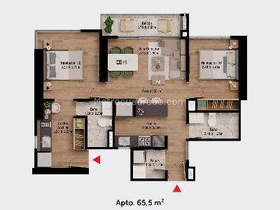 Apartamento de 2 alcobas en venta en Las Americas, Bogotá, 58 m² · foto 17 de 17