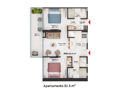 Apartamento en venta en Bello Horizonte, Santa Marta · foto 8 de 8