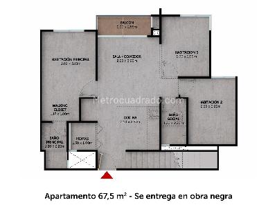 Apartamento en venta en Km 1.5 Vía Cajicá – Zipaquirá, Cajicá · foto 16 de 16
