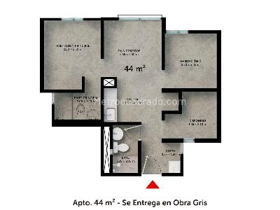 Apartamento de 3 alcobas en venta en Perdomo, Bogotá, 38 m² · foto 2 de 6