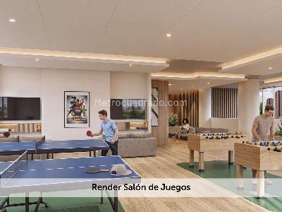 Apartamento de 2 alcobas en venta en Paloquemao, Bogotá, 32 m² · foto 2 de 11