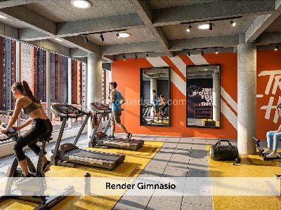 Apartamento de 2 alcobas en venta en Paloquemao, Bogotá, 32 m² · foto 7 de 11