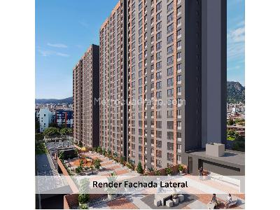 Apartamento de 2 alcobas en venta en Paloquemao, Bogotá, 32 m² · foto 8 de 11