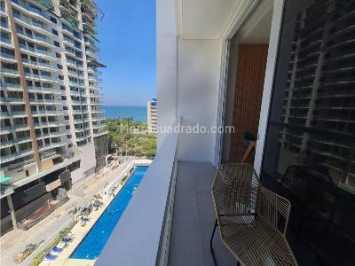 Apartaestudio en venta en Pozos Colorados, Santa Marta, 28 m² · foto 7 de 9