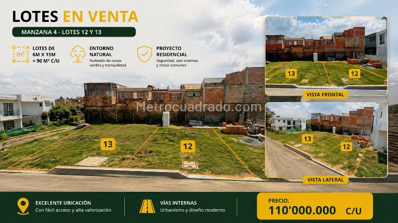Lote en Venta, CONJUNTO SOLARES DEL COUNTRY, Jamundi - Vista 4
