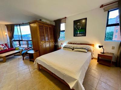 Apartaestudio en arriendo en Vegas Del Poblado, Medellín, 33 m² · foto 7 de 11