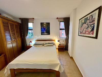 Apartaestudio en arriendo en Vegas Del Poblado, Medellín, 33 m² · foto 10 de 11