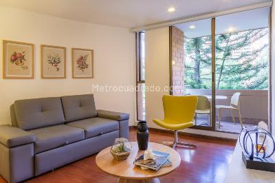 Apartamento de 1 alcoba en arriendo en Provenza, Medellín, 58 m² · foto 3 de 11