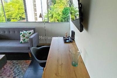 Apartamento de 2 alcobas en arriendo en Los Balsos, Medellín, 89 m² · foto 10 de 14
