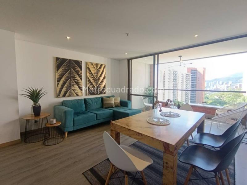 Apartamento Amoblado de 1 Alcoba con Vista Panorámica en El Poblado - 3