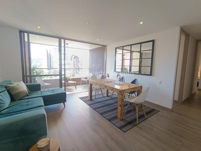 Apartamento Amoblado de 1 Alcoba con Vista Panorámica en El Poblado - 4