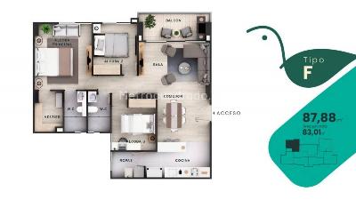 Apartamento en venta en El Chingui, Envigado · foto 20 de 20