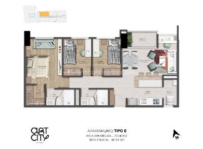 Apartamento en venta en Ciudad Del Rio, Medellín · foto 20 de 20