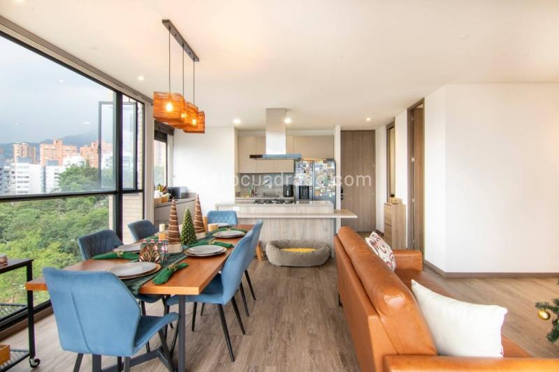 Apartamento Exclusivo de 2 Alcobas con 3 Baños en El Poblado - 4