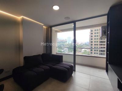 Apartamento de 1 alcoba en arriendo en Ciudad Del Rio, Medellín, 50 m² · foto 2 de 15