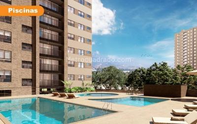 Apartamento de 2 alcobas en venta en Campo Amor, Medellín, 62 m² · foto 8 de 12