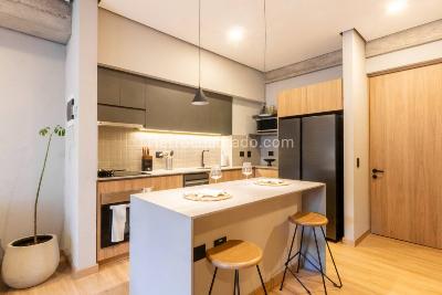 Apartamento de 1 alcoba en arriendo en Ciudad Del Rio, Medellín, 52 m² · foto 2 de 17