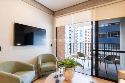 Apartamento de 1 alcoba en arriendo en Ciudad Del Rio, Medellín, 52 m² · foto 8 de 17