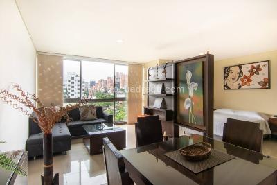 Apartamento de 1 alcoba en venta en La Tomatera, Medellín, 49 m² · foto 2 de 11