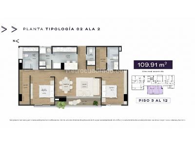 Apartamento de 1 alcoba en venta en Poblado El Campestre, Medellín, 70 m² · foto 15 de 20
