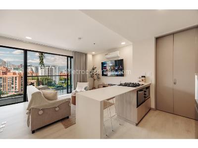 Apartaestudio en venta en Poblado Patio Bonito, Medellín, 54 m² · foto 5 de 20