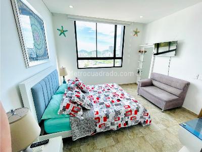 Apartaestudio en venta en Rodadero, Santa Marta, 43 m² · foto 9 de 20