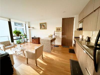 Apartaestudio en venta en Santa Barbara Oriental, Bogotá, 47 m² · foto 3 de 10