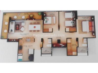 Apartamento de 3 alcobas en venta en Valle Del Lili, Cali, 91 m² · foto 15 de 18