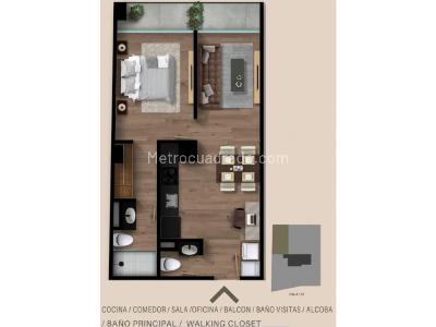 Apartamento en venta en San Patricio, Bogotá · foto 16 de 17