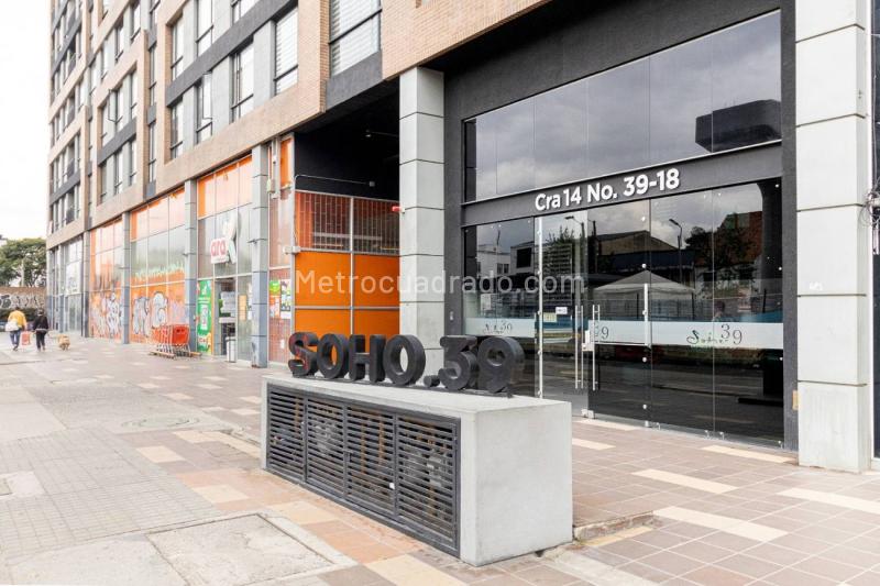 Apartaestudio en Arriendo, Chapinero, Bogotá D.C.