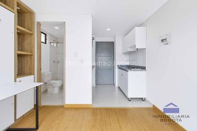 Apartaestudio en venta en Teusaquillo, Bogotá, 18 m² · foto 12 de 20