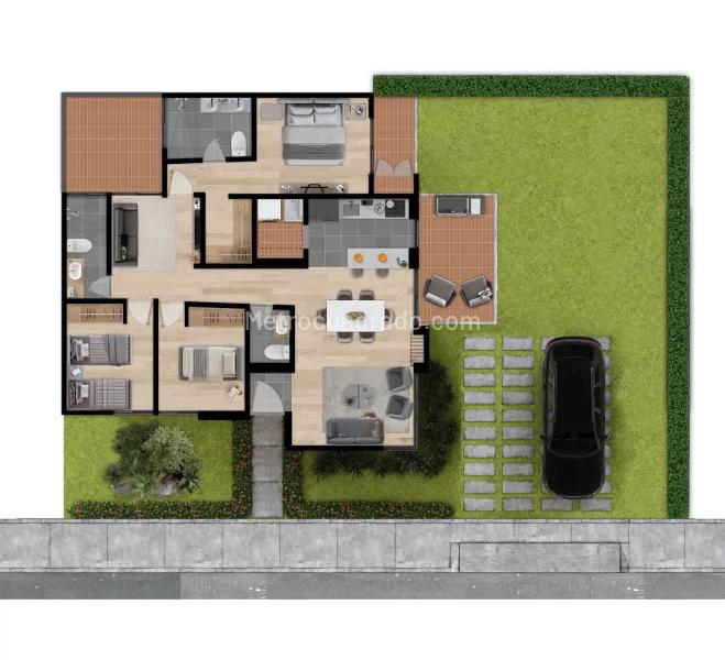 Casa – Cajicá, Calahorra - Vista 2